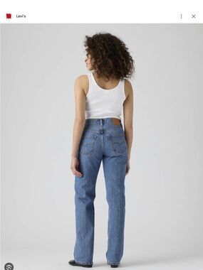 Levi's 501 90’s Straight Leg Jeans in Classic Blue